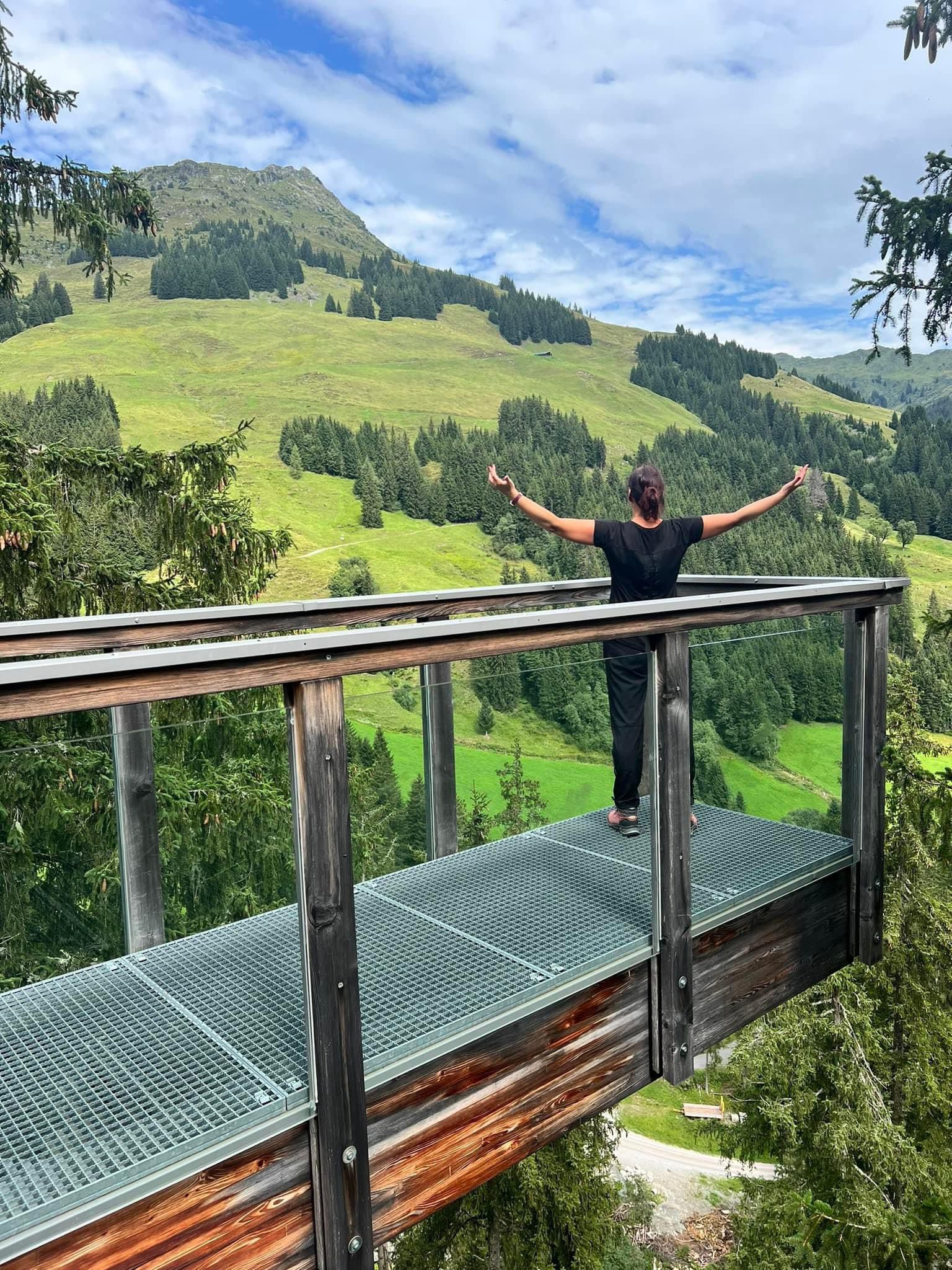 Saalbach Golden Gate Bridge Brücke